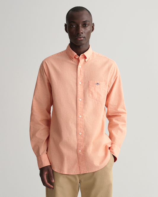 Gant Orange Regular Fit Shirt