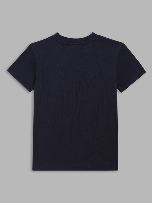 Gant Kids Blue Regular Fit T-Shirt