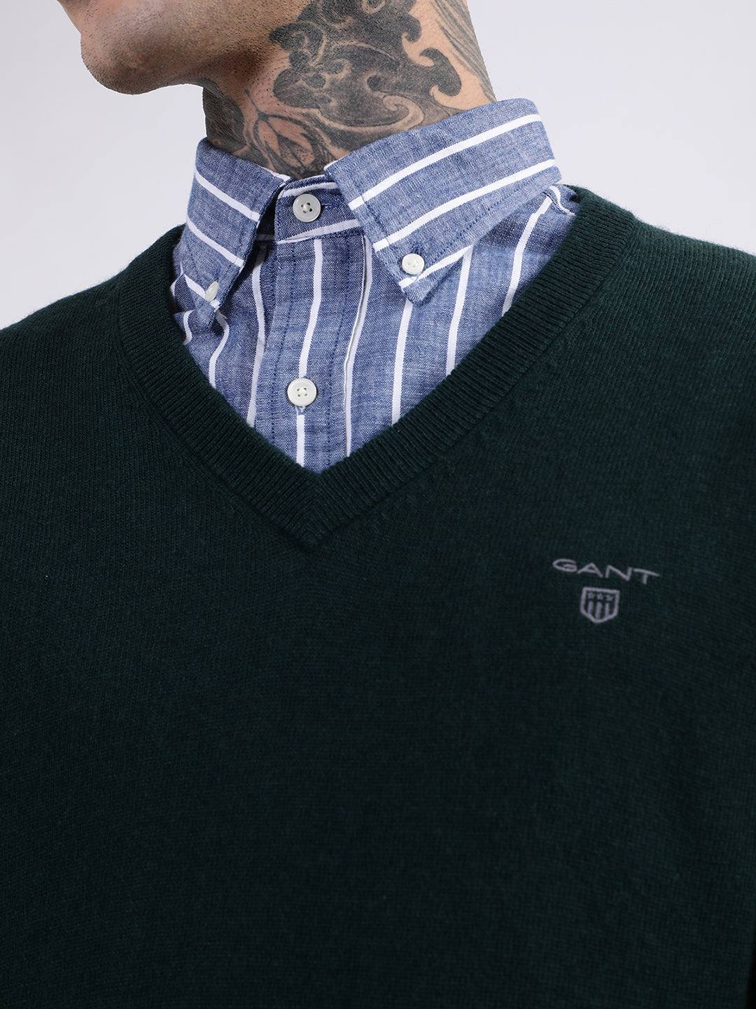 Gant Men Green Pullover