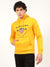 Gant Men Yellow Printed Hooded Sweatshirt