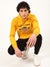 Gant Men Yellow Printed Hooded Sweatshirt