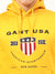 Gant Men Yellow Printed Hooded Sweatshirt