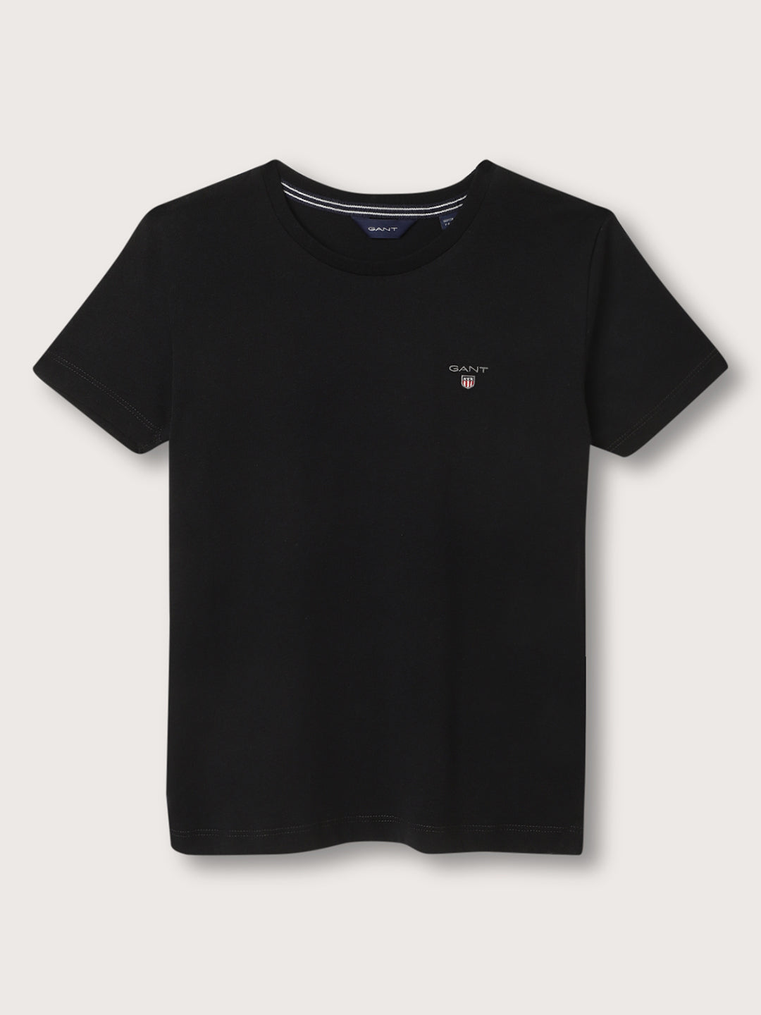 Gant Kids Black Regular Fit T-Shirt