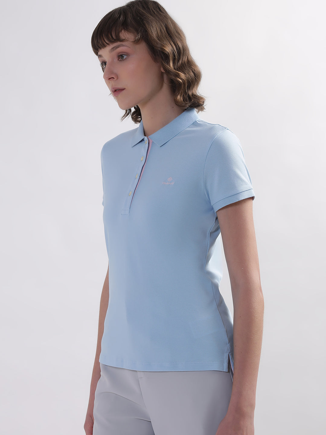 Gant Blue Regular Fit Polo T-Shirt