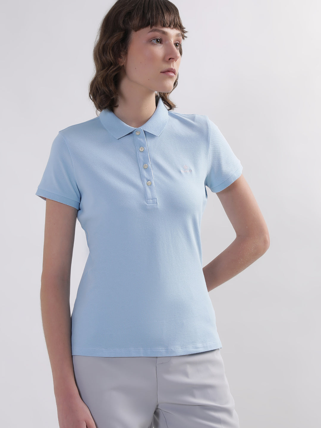 Gant Blue Regular Fit Polo T-Shirt