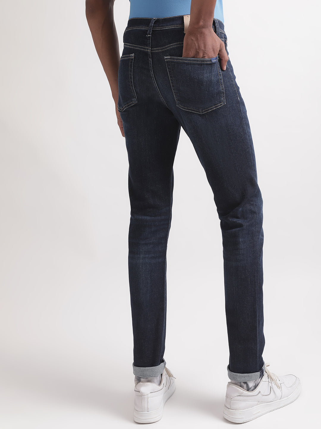 Gant Men Slim Fit Cotton Light Fade Jeans