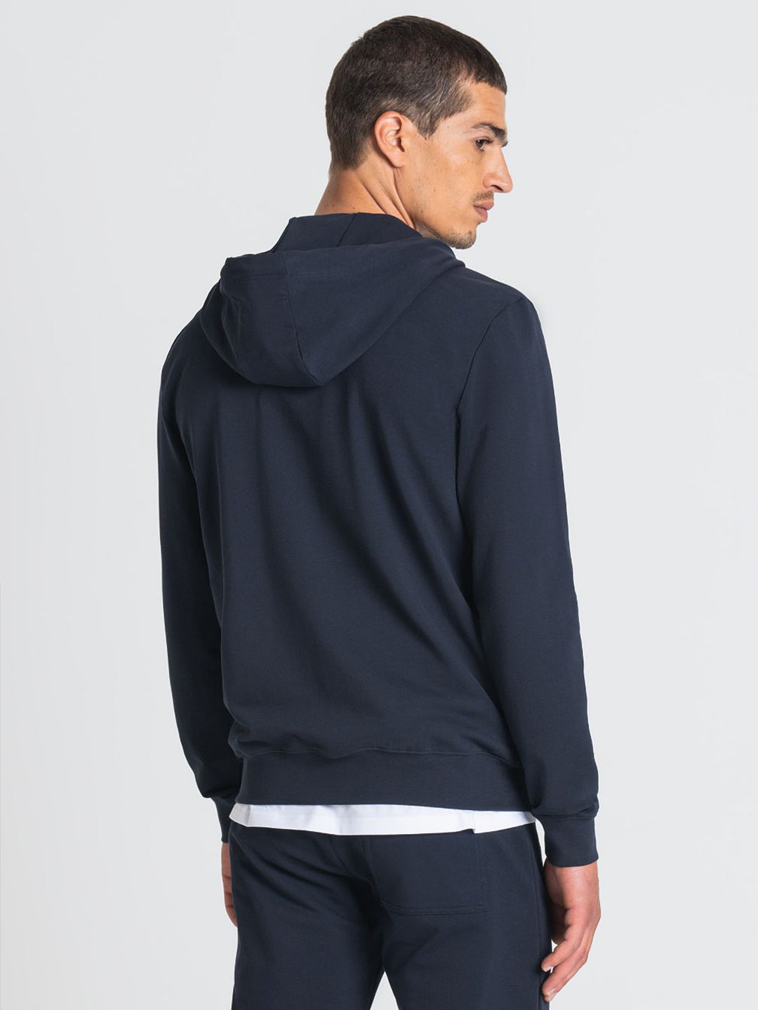 Antony Morato Men Blue Hooded Sweatshirt