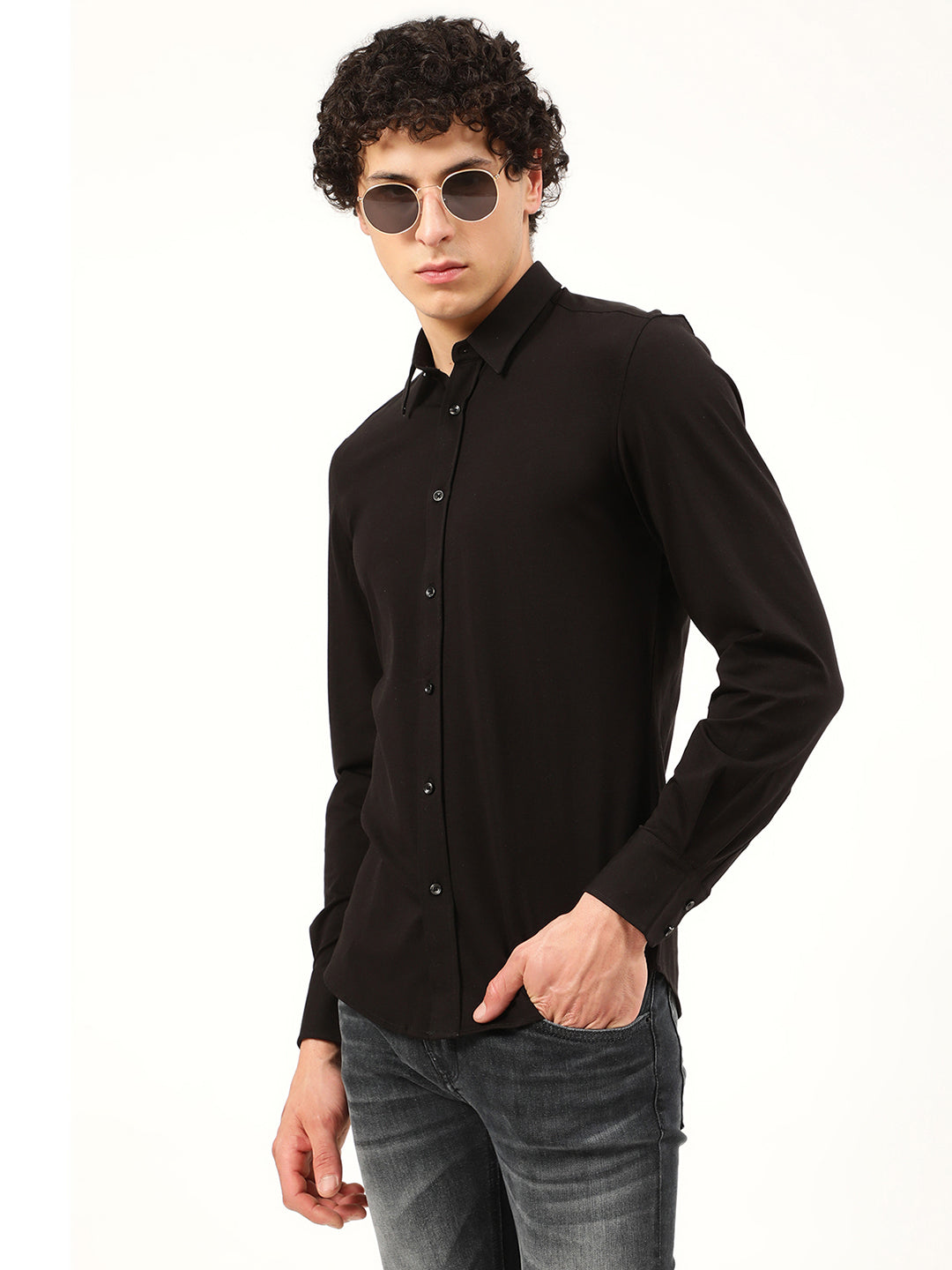 Antony Morato Black Regular Fit Shirt