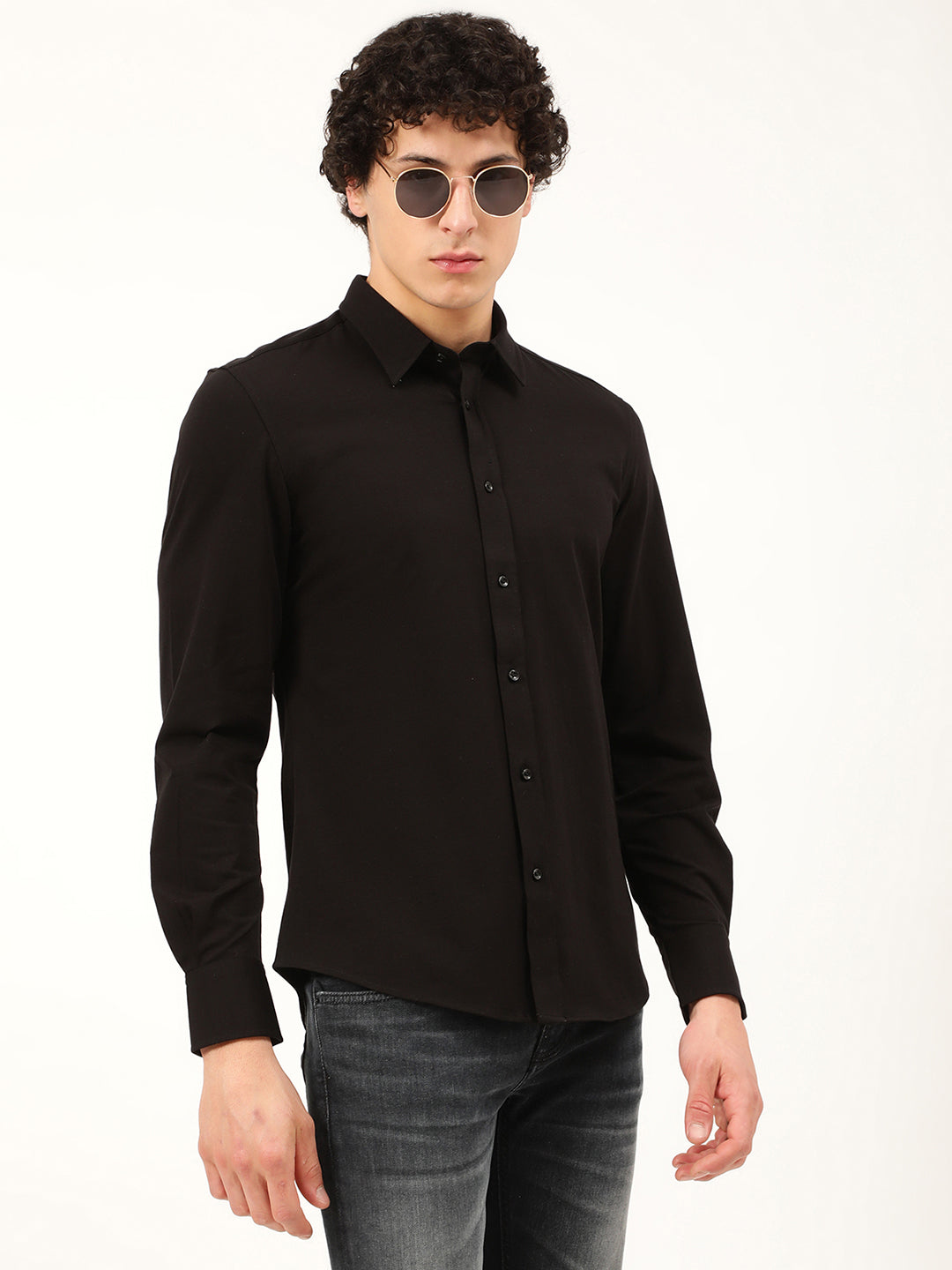 Antony Morato Black Regular Fit Shirt