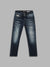 Antony Morato Boys Blue Tapered Fit Mildly Distressed Heavy Fade Jeans