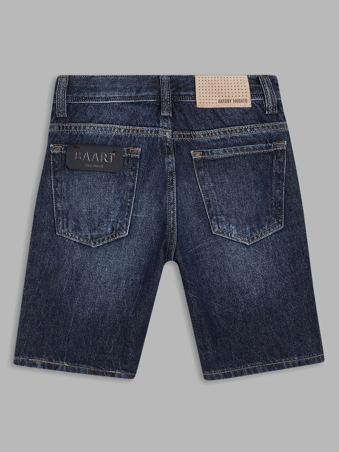 Antony Morato Boys Washed Slim Fit Denim Shorts