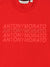 Antony Morato Kids Red Logo Regular Fit T-Shirt