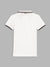 Antony Morato Boys White Printed Polo Collar T-shirt