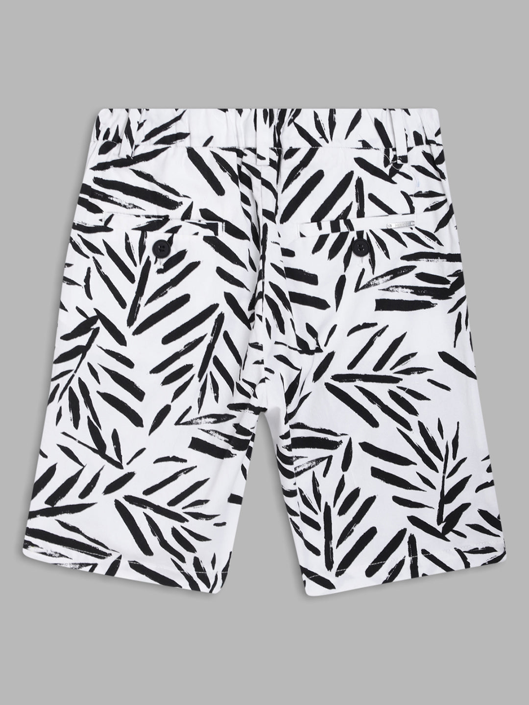 Antony Morato Boys Printed Mid-Rise Pure Cotton Shorts