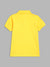 Blue Giraffe Boys Yellow Solid Polo TShirt