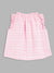 Elle Kids Girls Pink Checked Round Neck Top