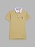 Blue Giraffe Boys Olive Solid Polo TShirt