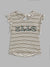 Elle Kids Girls Olive Striped Round Neck TShirt