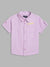 Blue Giraffe Kids Lilac Fashion Regular Fit Shirt