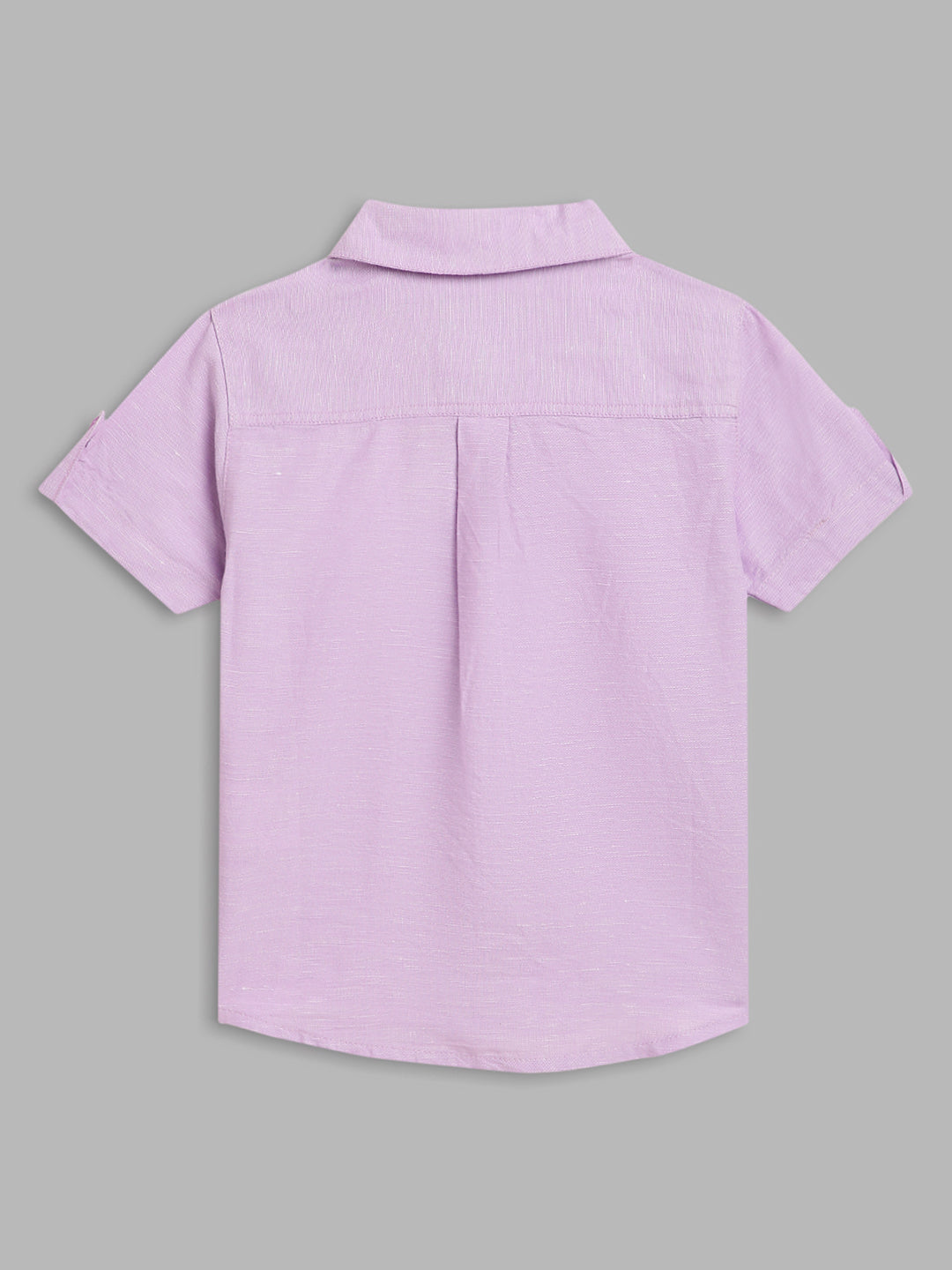 Blue Giraffe Kids Lilac Fashion Regular Fit Shirt