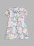 Elle Kids Girls Multi Printed Collar Dress