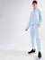 DKNY Women Light Blue Solid Regular Fit Sweatpant