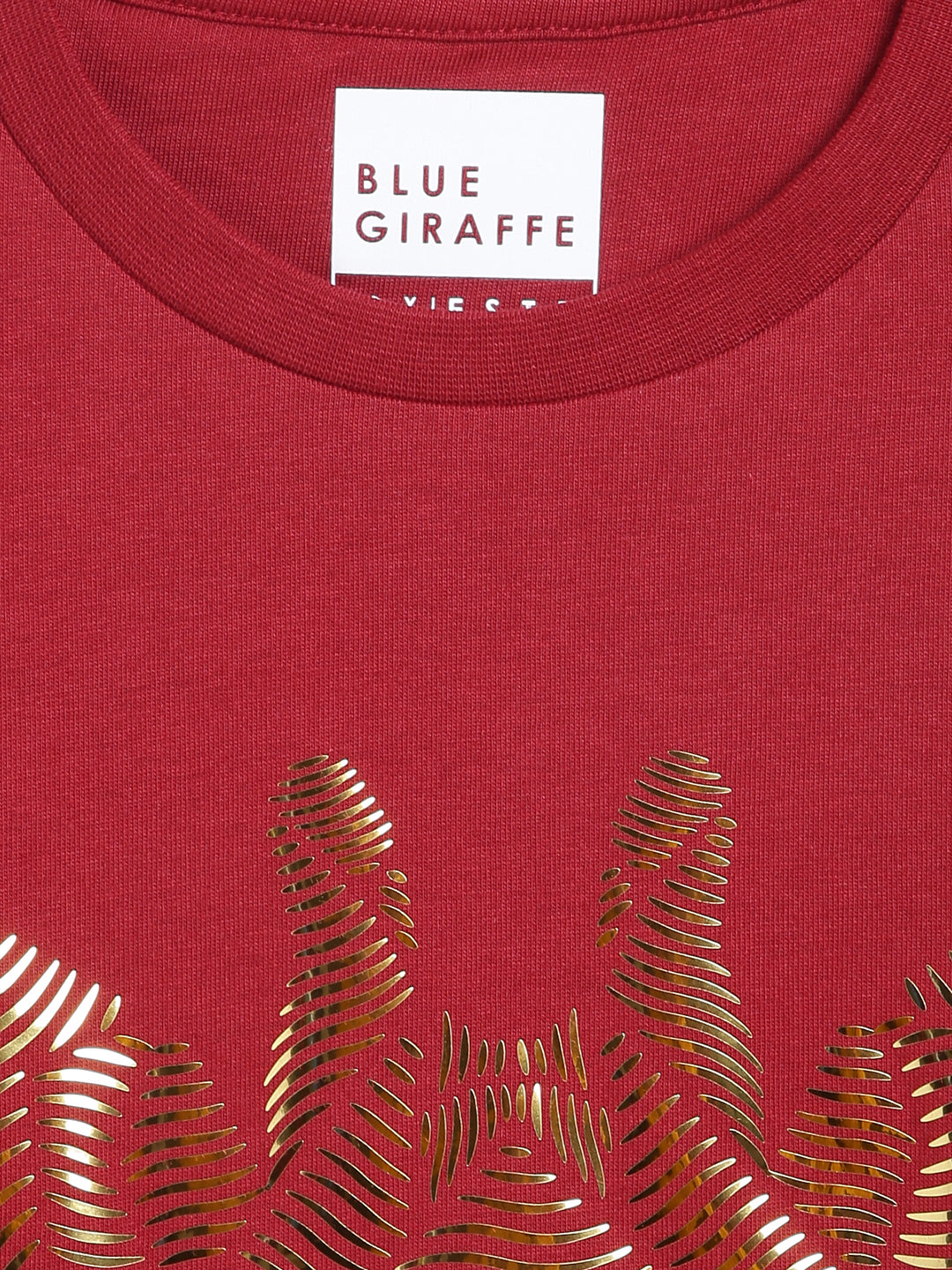 Blue Giraffe Boys Wine Solid Sweatshirt