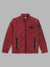 Blue Giraffe Boys Maroon Solid Jacket