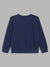 Blue Giraffe Boys Navy Blue Solid Sweatshirt