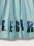 Elle Kids Girls Green Striped A Line Skirt