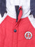 Blue Giraffe Boys Red Solid Jacket