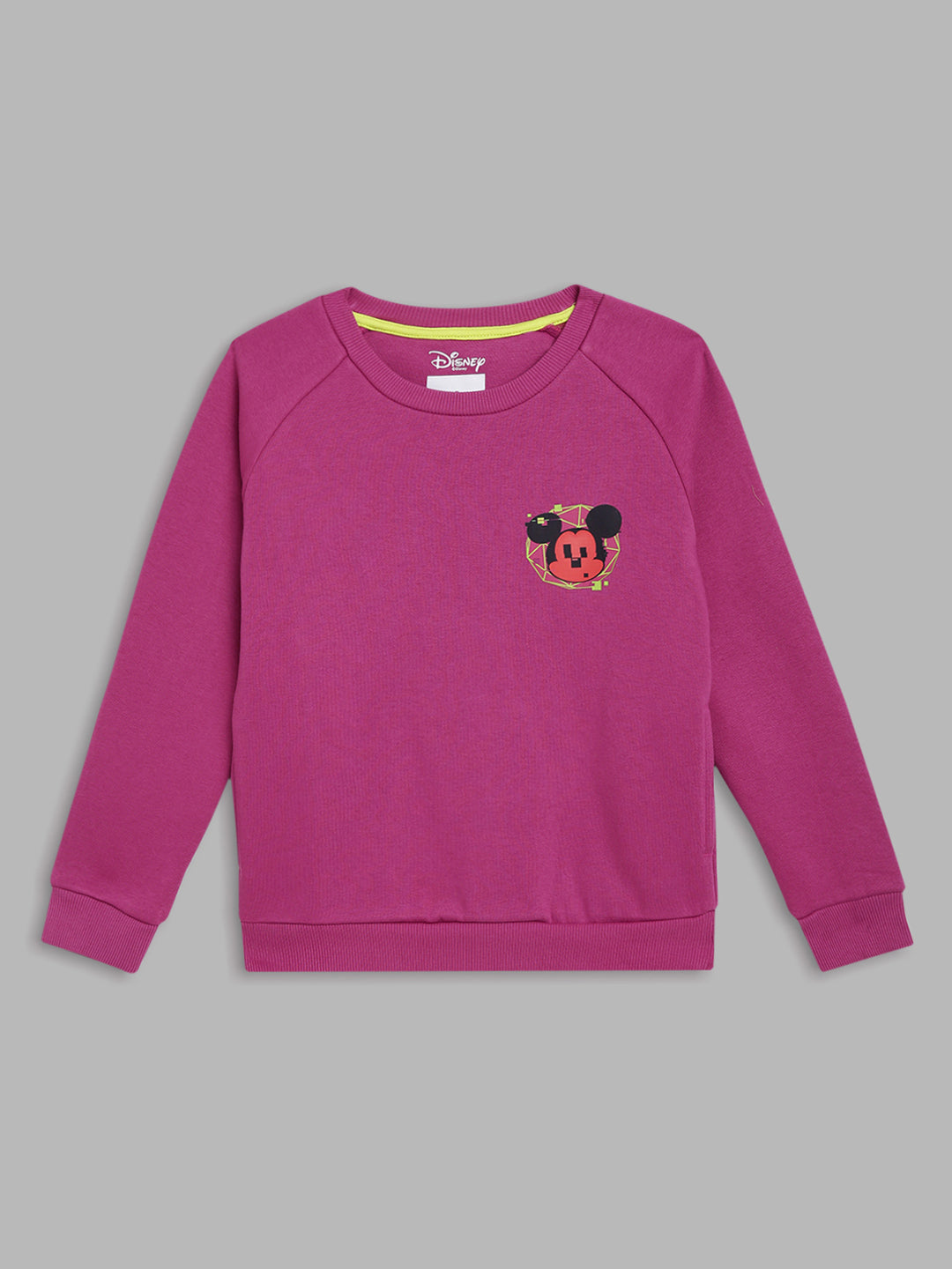 Blue Giraffe Boys Red Solid Sweatshirt