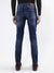 Antony Morato Men Navy Blue Slim Fit Slash Knee Heavy Fade Stretchable Cotton Jeans