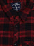 Blue Giraffe Boys Red Checked Shirt