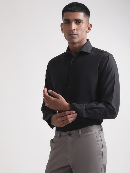 Bruun & Stengade Black Slim Fit Shirt