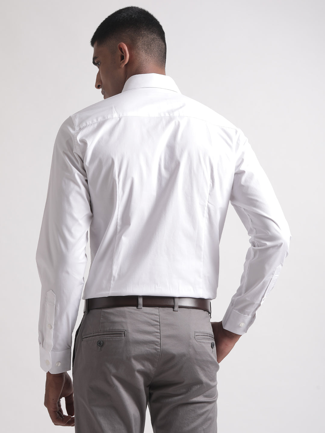 Matinique White Slim Fit Shirt