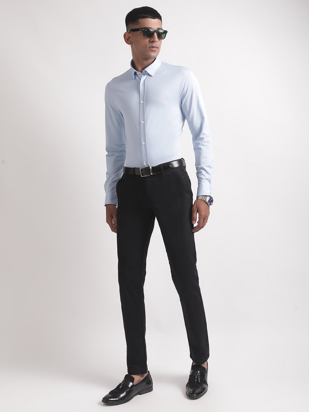 Matinique Blue Regular Fit Shirt