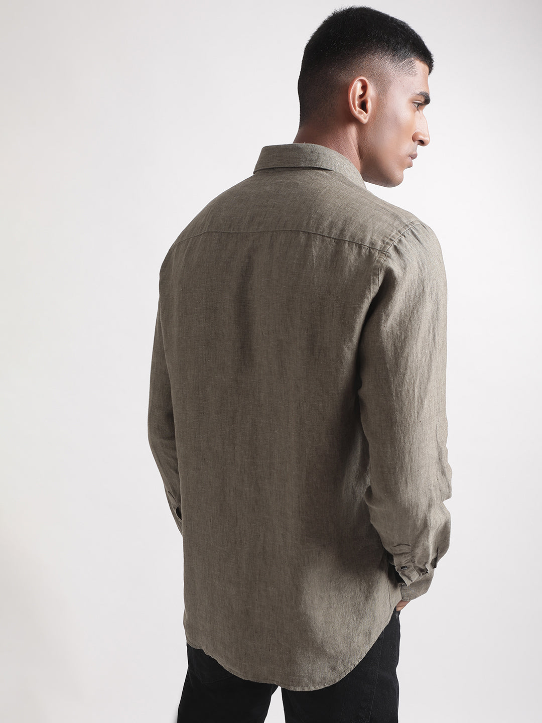 Matinique Olive Regular Fit Shirt