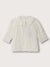 Elle Kids Girls White Solid Collar Top