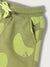 Blue Giraffe Boys Olive Printed Regular Fit Shorts