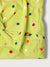 Blue Giraffe Girls Lime Printed Round Neck TShirt