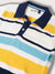 Blue Giraffe Boys Multi Polo Striped TShirt