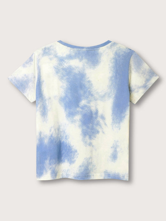 Blue Giraffe Boys Multi Solid Round Neck TShirt