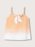 Elle Kids Girls Orange Round Neck Solid Top