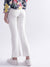 Elle Women White Solid Regular Fit Jeans