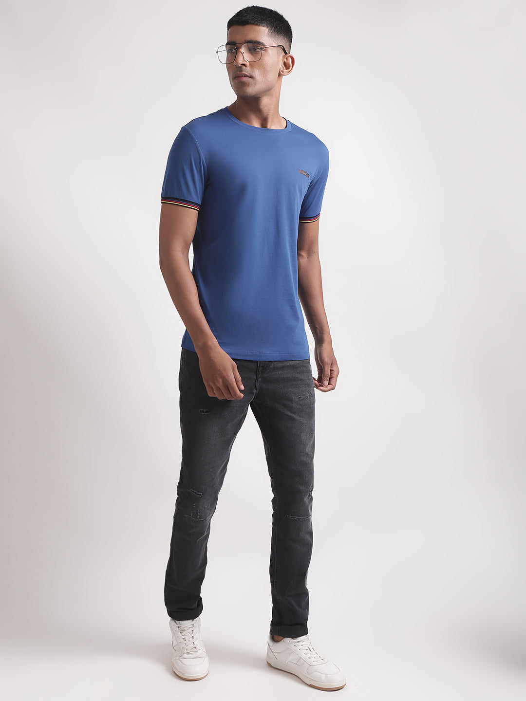 Antony Morato Blue Slim Fit T-Shirt