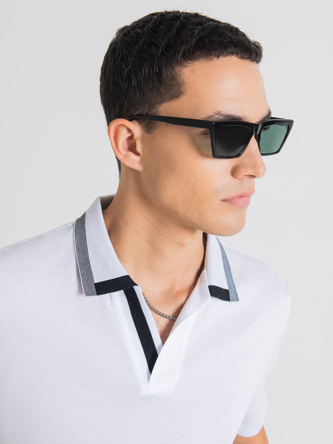 Antony Morato White Regular Fit Polo T-Shirt