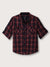 Blue Giraffe Boys Multi Collar Checkered Shirt