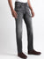 Iconic Men Black Solid Slim Fit Jeans