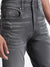 Iconic Men Black Solid Slim Fit Jeans